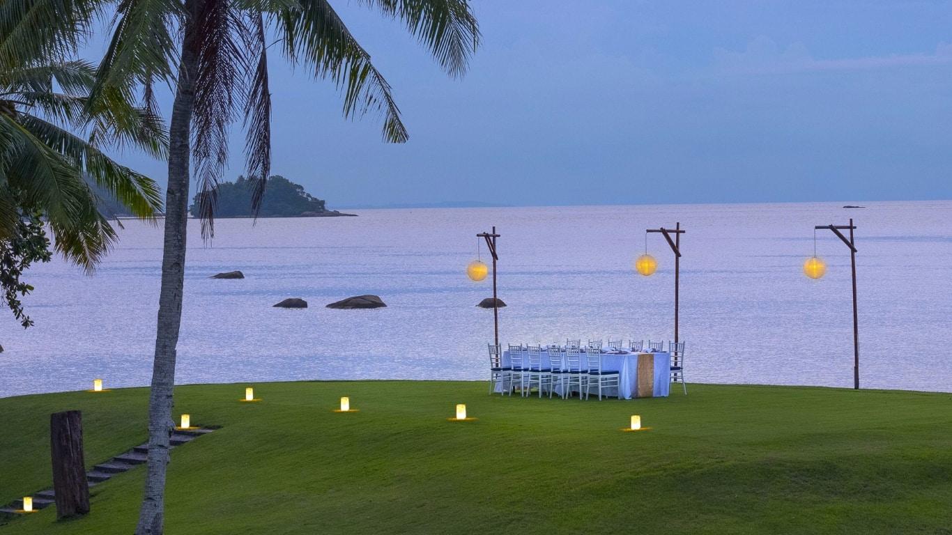 Dinner at Hole #17 at Cassia Bintan