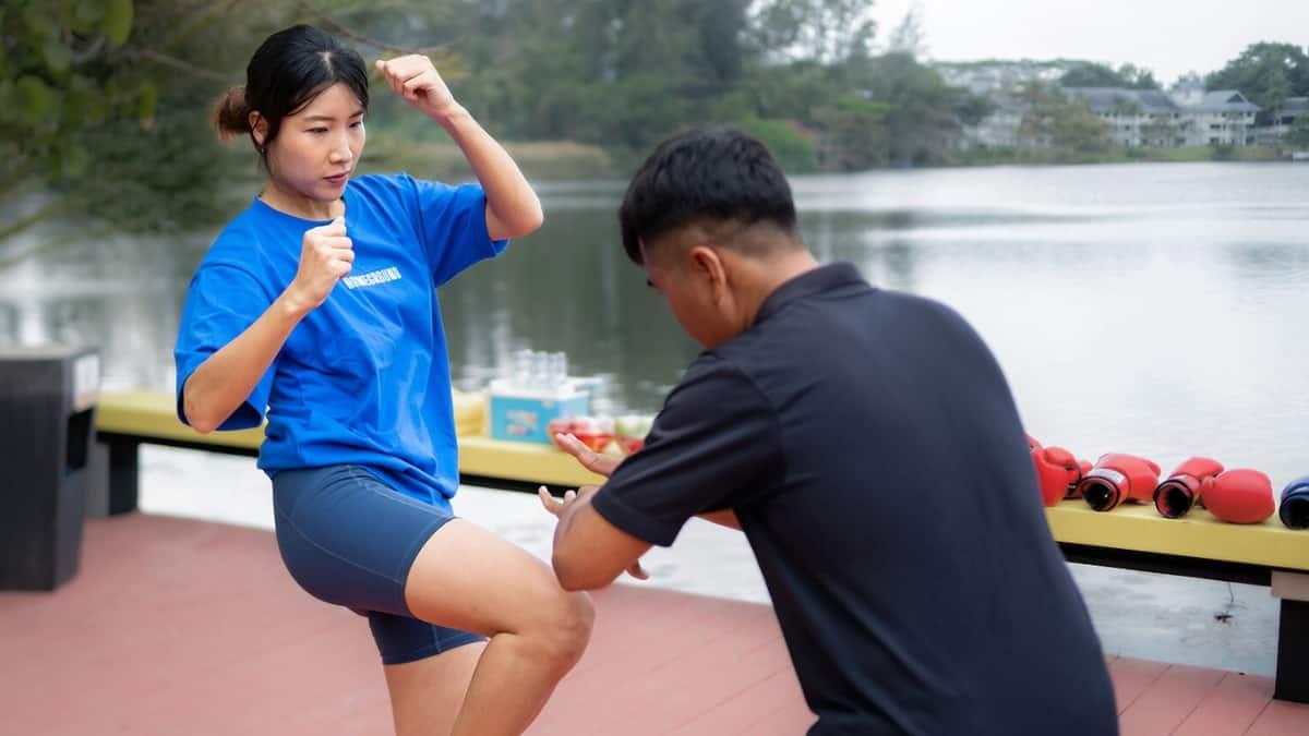 Muay Thai Boxing Lessons at Cassia Phuket 