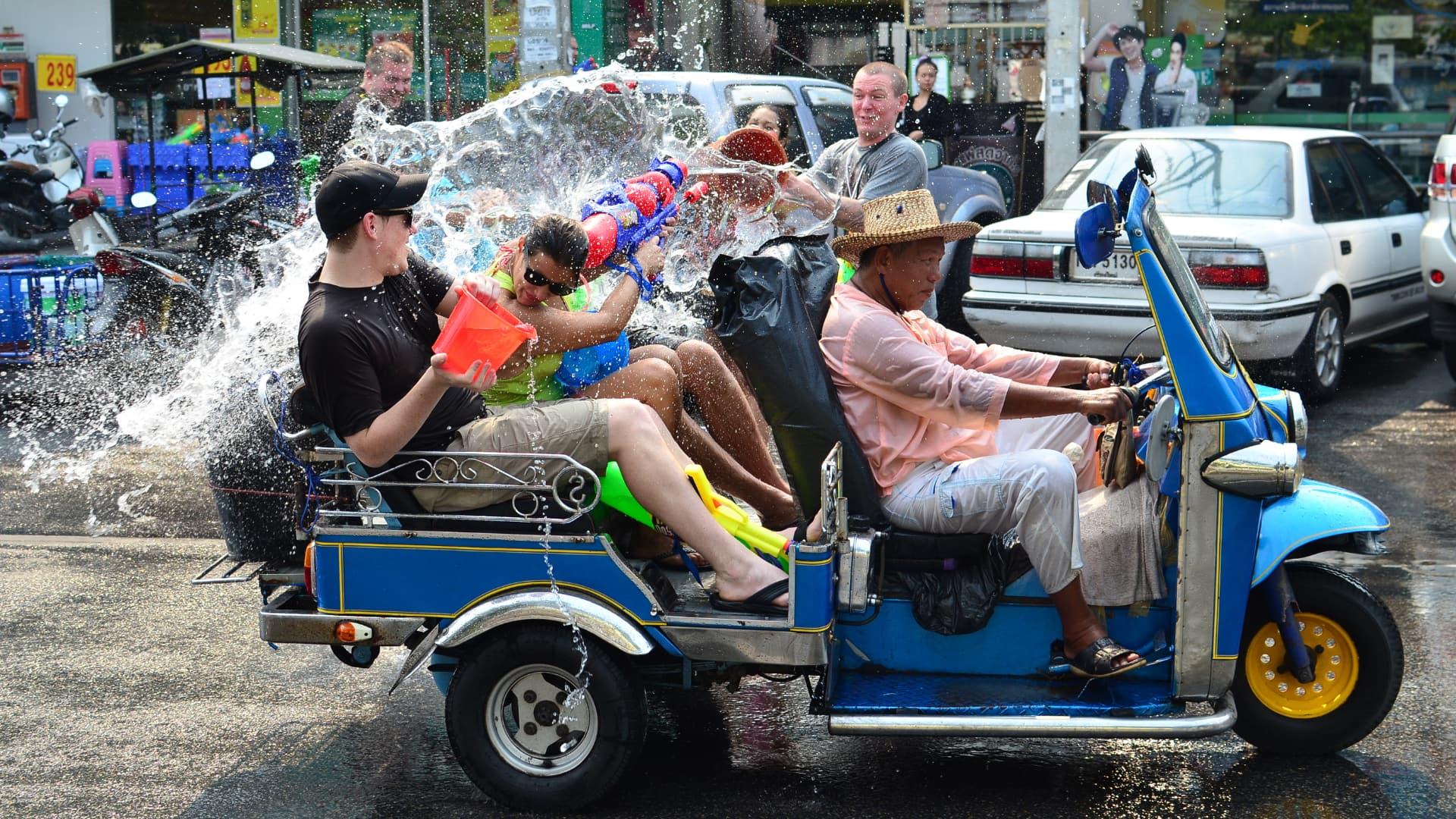 Songkran Festival in Phuket