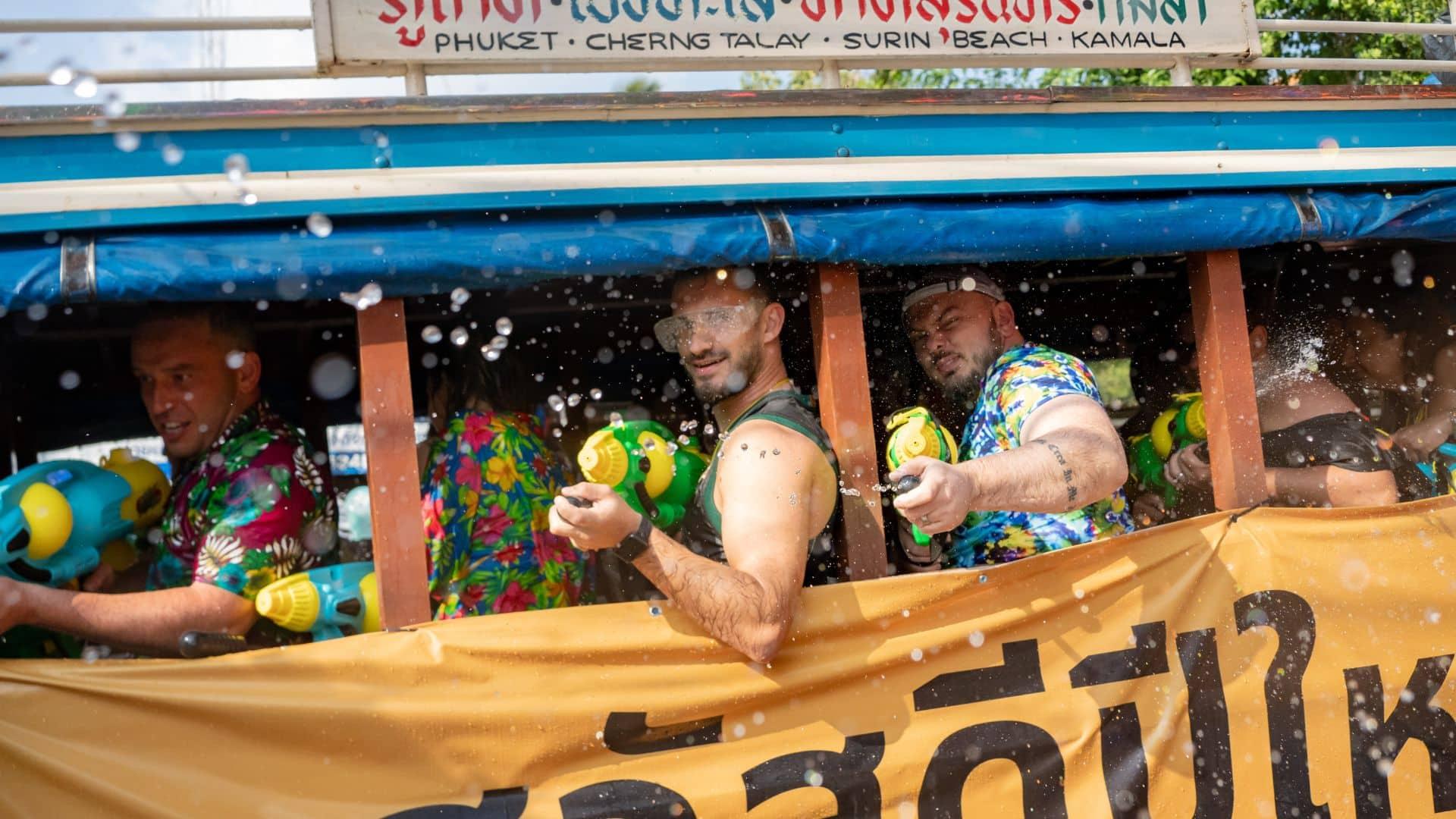 Songkran Wet Wheel Tour
