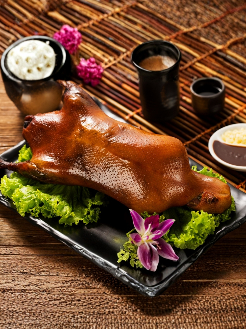 Welcome the Lunar New Year with our Cantonese Peking Duck Set - golden crispy skin, juicy meat and classic accompaniments, perfect for sharing prosperity and new beginnings.